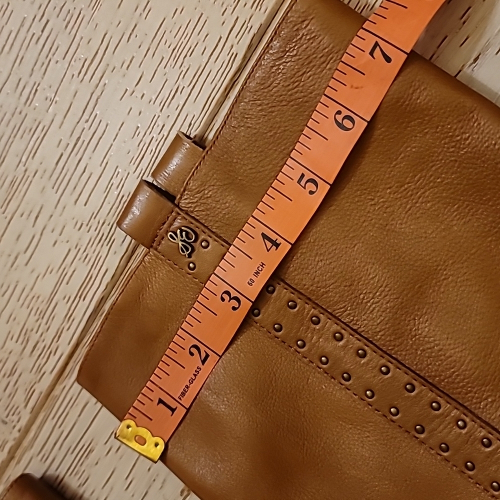 NEW Sam Edelman Prina 2 Leather Tall Boots Whiskey Size 7 NWOB - Picture 7 of 8